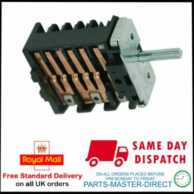 GENUINE HOTPOINT INDESIT OVEN HOTPLATE FUNCTION SELECTOR SWITCH ENERGY REGULATOR