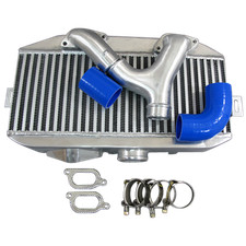Cxracing Tmic Top Mount Intercooler Y Pipe Tube Kit For 02-07 Subaru Wrxsti
