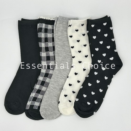 PRIMARK NIÑAS MUJER CALCETINES CREW 5 PARES POR PAQUETE REINO UNIDO TALLA 4 - 8 - Imagen 13 de 30