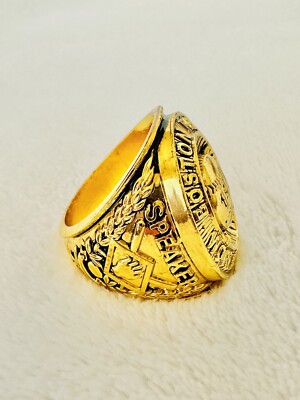 1912 Red Sox World Series 18k Gold Plated Championship Ring 
