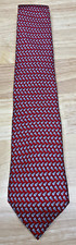 Vineyard Vines Red Mens Vinson & Elkins Silk Tie Necktie Nape 2018 USA Made
