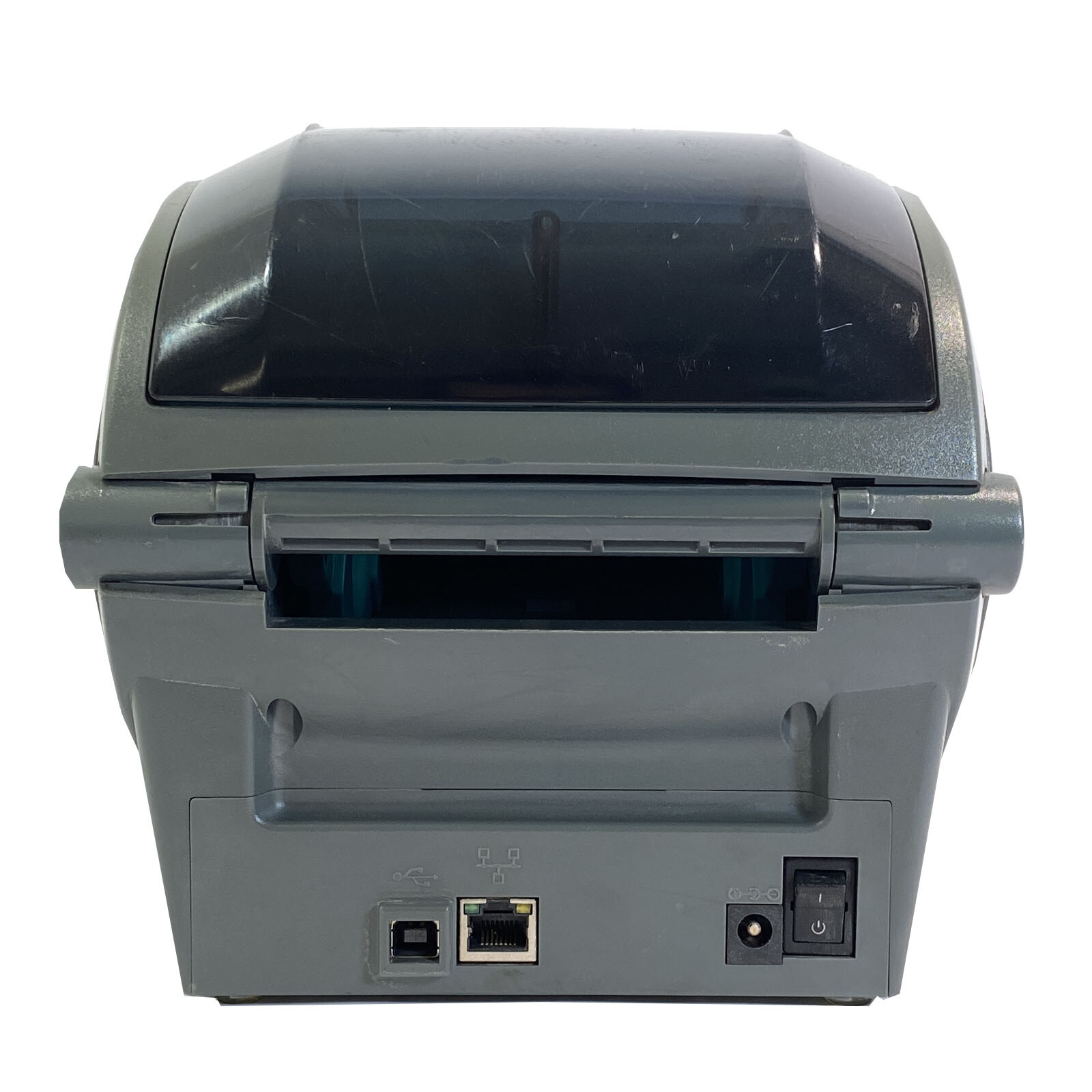 Zebra GK420T Thermal Transfer Barcode Printer USB LAN GK42100210000 w