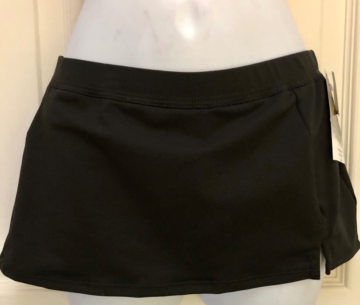 【HI FI FNK】(W) Level Nylon Skirt GK ELITE CHEER SKIRT ADULT SMALL LOW WAIST FRONT SLIT NYLON