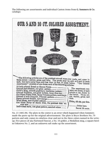 Canton Glass Company, Canton & Marion, 1882-1902, early American pattern glass - Picture 11 of 14