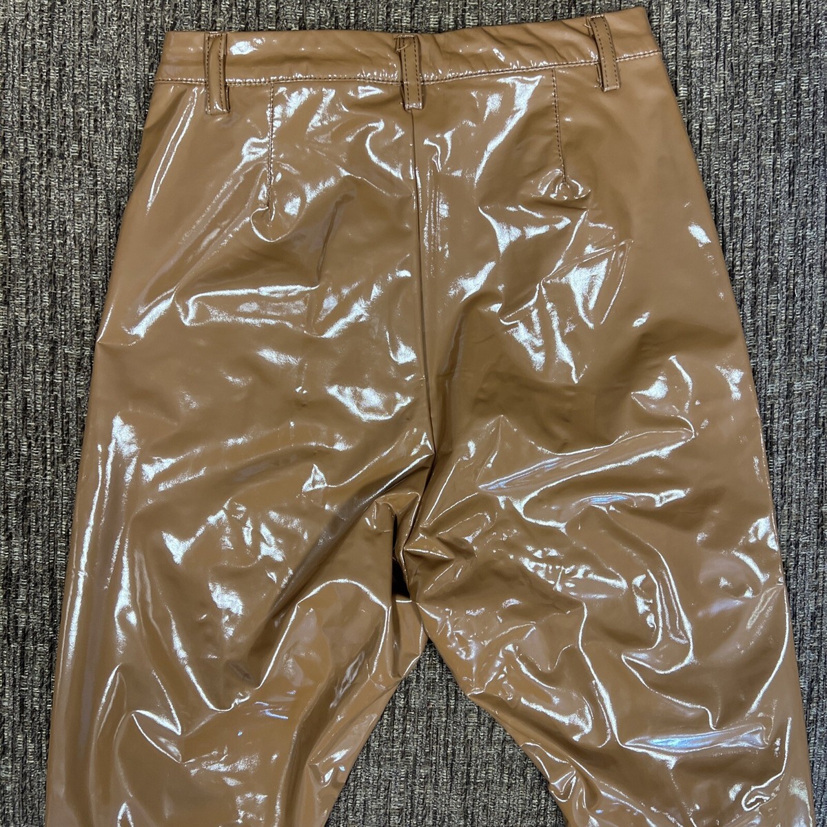 Adidas Ivy Park Latex Pants Wild Brown Icy Park Colorway Women's