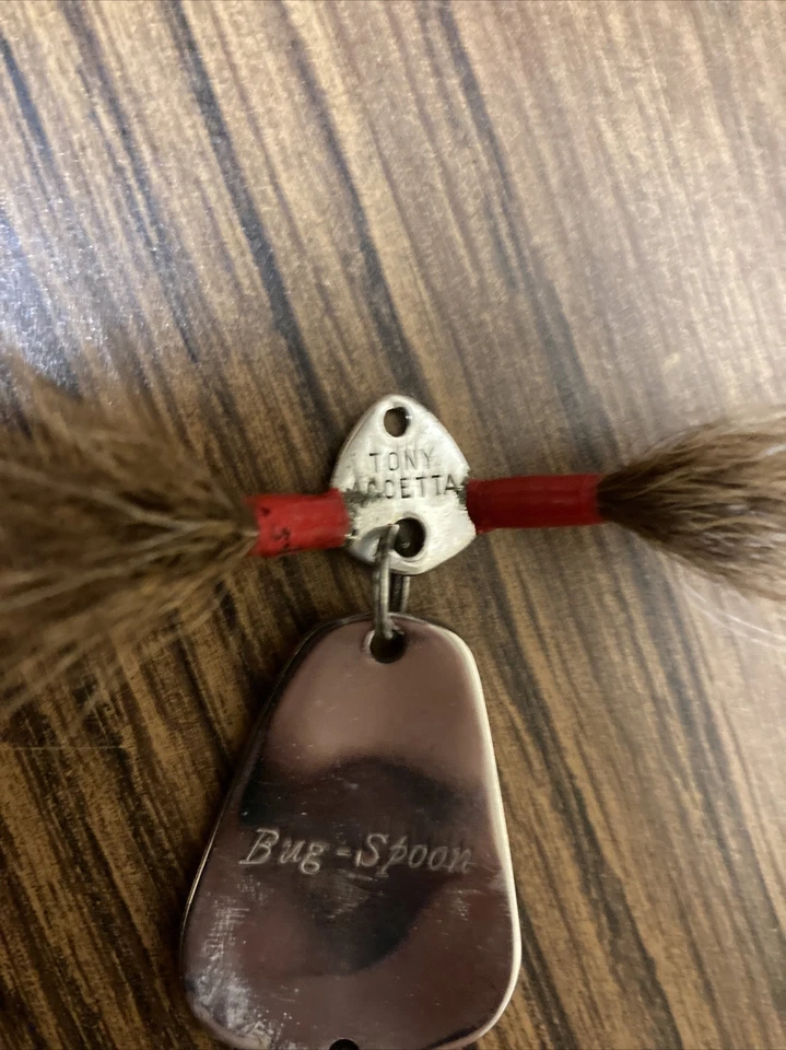 Vintage Tony Accetta Bug-Spoon Fishing Lure - Image 3 of 4