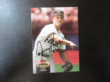 1992 Stadium Club # 568 Gary Varsho Autograph Signed Card (M) Pittsburgh Pirates