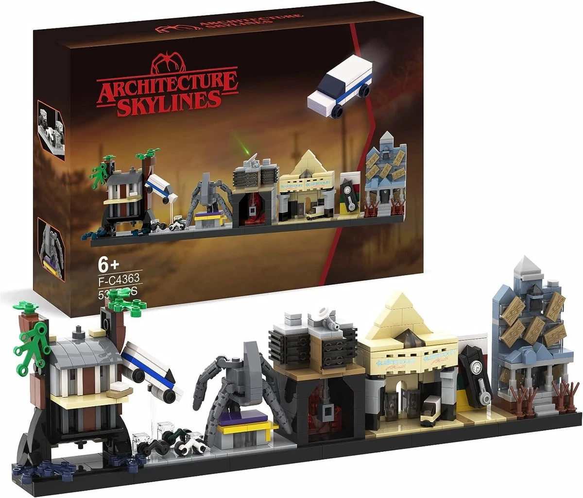 MOC 15 City Skyline Architecture Model Building Blocks Creative