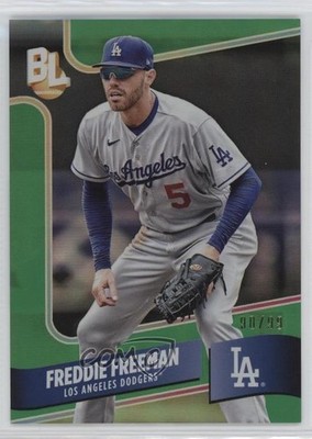 2024 Topps Big League Wrapper Redemption Green Foil 90/99 Freddie Freeman 1nr5