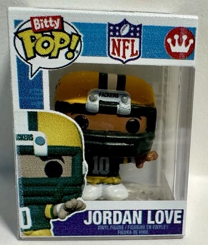 JORDAN LOVE Green Bay Packers Quarterback Mystery NFL Funko Bitty Pop