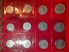 Repubblica Italiana Lotto 12 Monete 1 - 2 - 5 - 10 Lire 1948 - 1949 - 1950