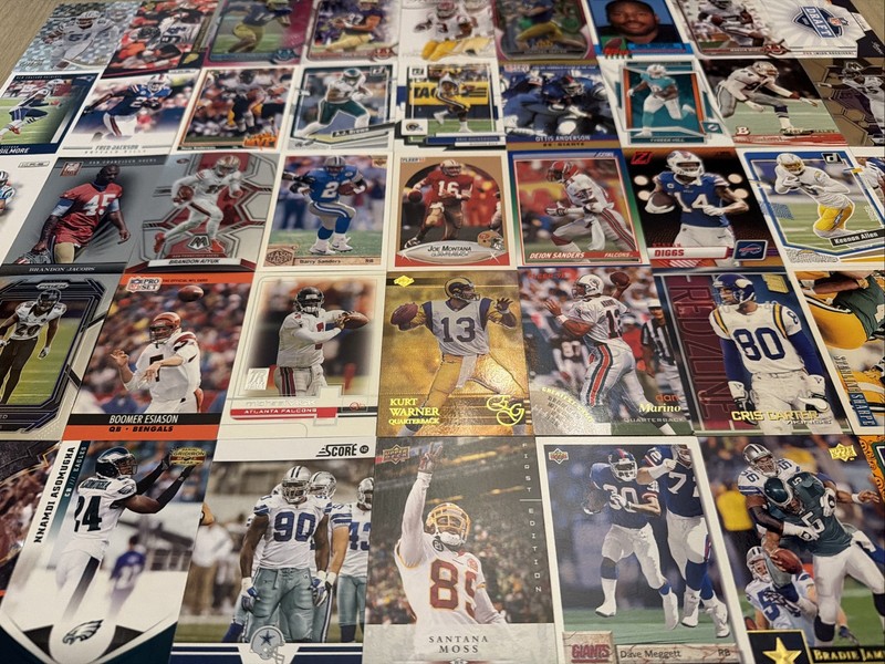 Buy 3 Lots Get 2 Lots Free Football card Montana Barry Sanders Deion Sanders++!!