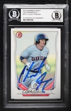 BAS 2014 Bowman Draft Top Prospects Clint Frazier #TP-11 BGS Authentic Auto