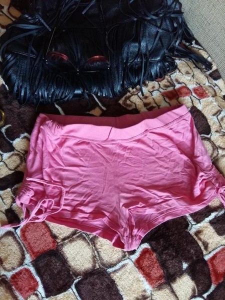 Women Kiton Shorts Pink Cotton 38 / M / 46