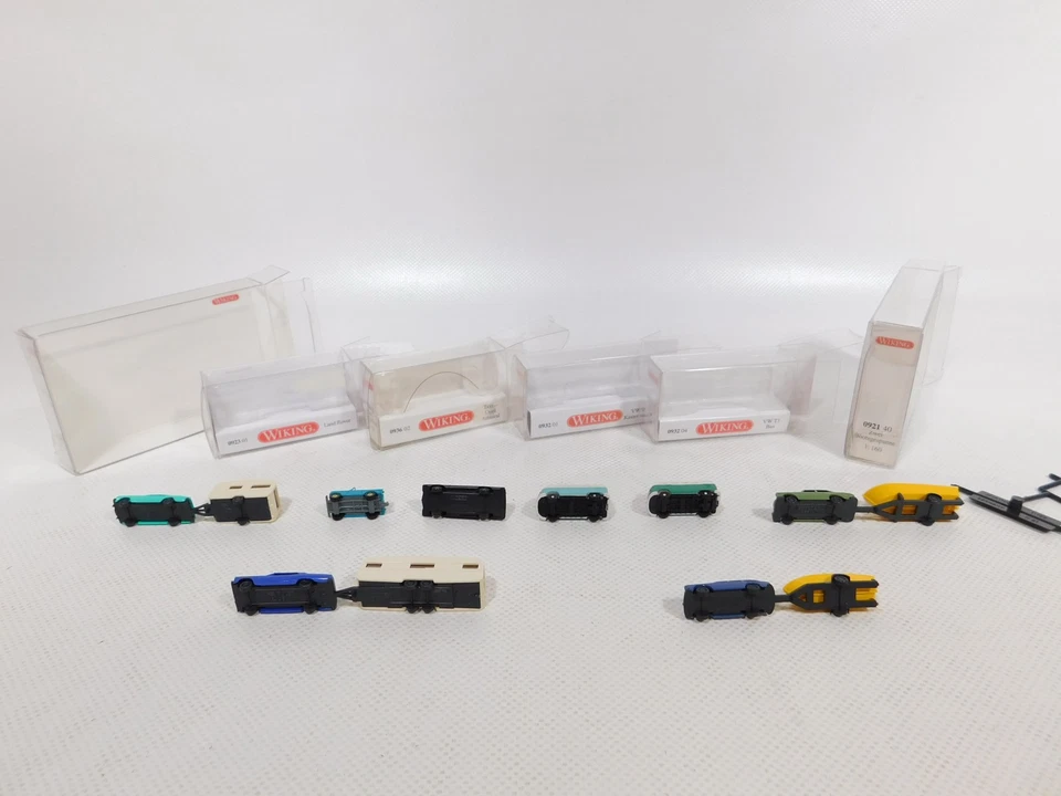 Wiking Scala N Raccolta 0921 0922 0923 0932 VW 0936 Taxi Opel Mint + Box - Immagine 3 di 4