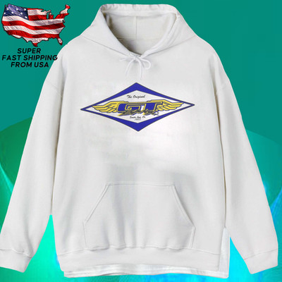 new GT Bicycles logo white hoodie size L