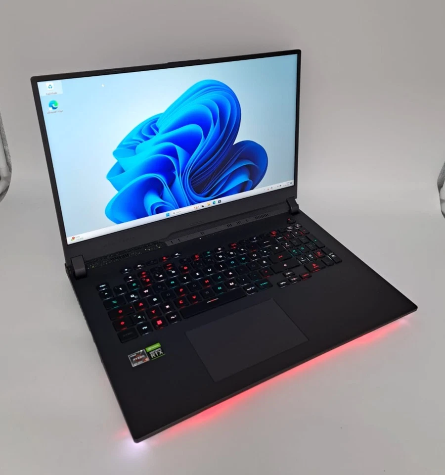 Gaming Laptop ASUS ROG Strix G713RS 2x512GB SSD RTX3080 R9 6900HX 32GB RAM - Bild 3 von 4