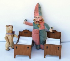 Antique Doll House German Miniature Beds 1900 Rock & Graner ?