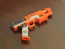 Nerf Zombie Strike Clearshot Standalone Single-shot Blaster Orange No Darts