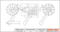 Dr!ve+ DP1110.13.0153 Kraftstofffilter FüR CitroËN,Ds,Ford,Opel,Peugeot,Toyota