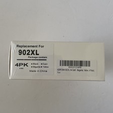 4 902XL Ink Cartridges for HP 902 XL OfficeJet Pro 6954 6962 6963 6970 6975 6978