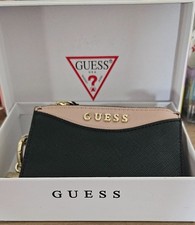 portafoglio guess vintage con due scomparti