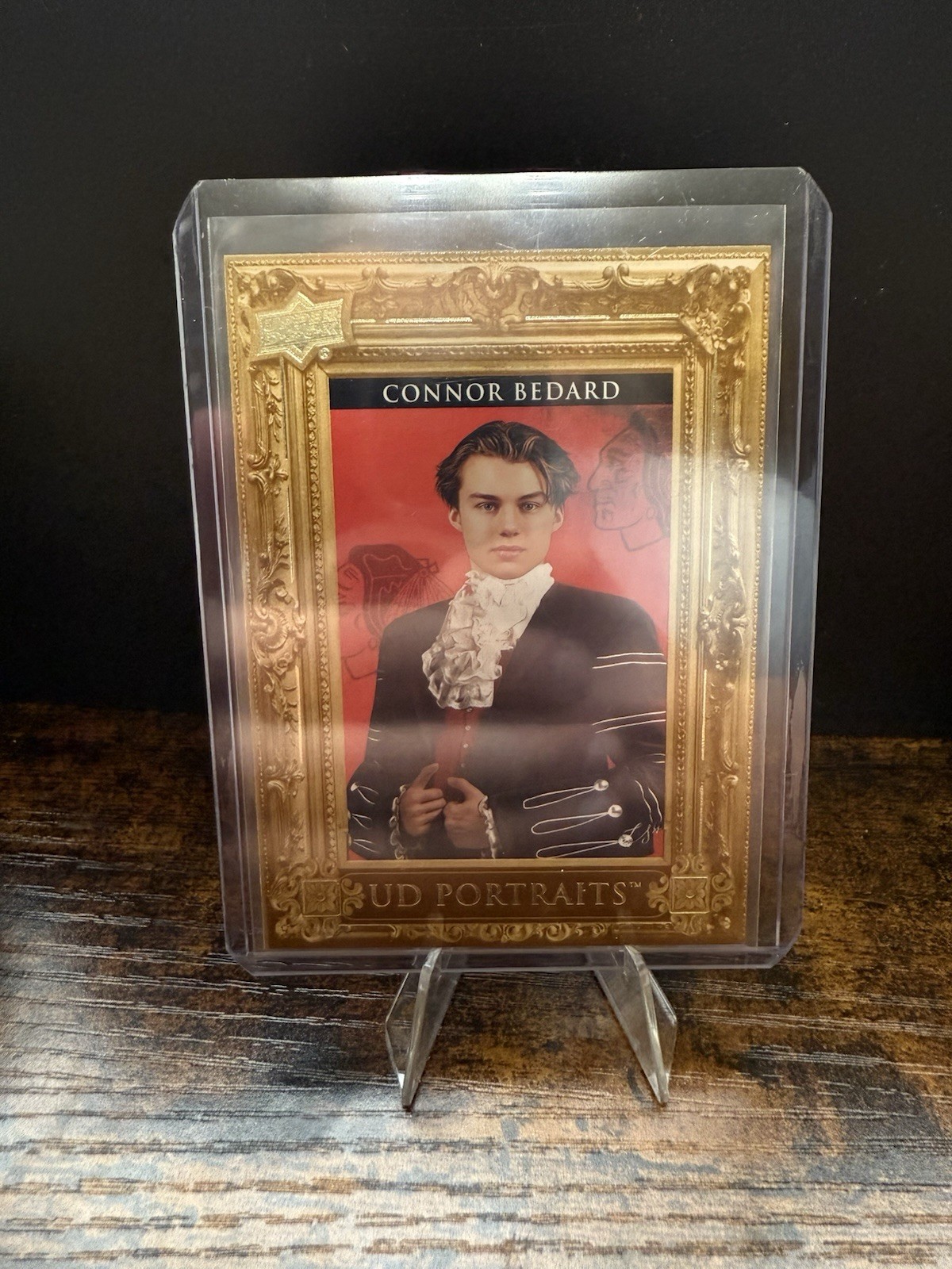 2023-24 Upper Deck Series 2 Connor Bedard UD Portraits Blackhawks RC
