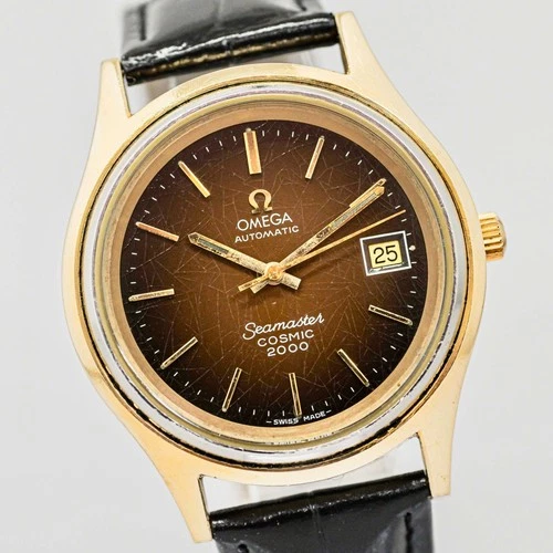 OH Service Vintage OMEGA Seamaster COSMIC 2000 Cal.1012 AT Spider Dial 38mm Men