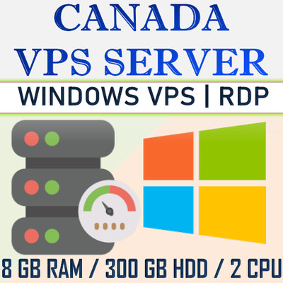 Single VPS/RDP Server - 8GB RAM, 200GB HDD High Performance Hosting