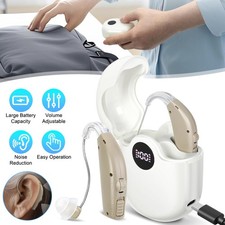 Wiederaufladbarer Profi Soundgerät Hörgerät Hörhilfe Hörverstärker  für Senioren