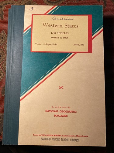 National Geographic America “WESTERN STATES” 16 Book Collection Ex-Library - Picture 5 of 19