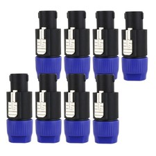 10PCS Speakon Connector 4 Pole NL4FC Plug For Pro Audio Loudspeaker Interconnect
