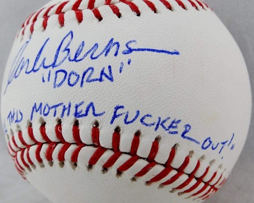 Von Corbin Bernsen signierter Rawlings OML Baseball "Dorn" & STMFO - JSA W Auth - Bild 8 von 11