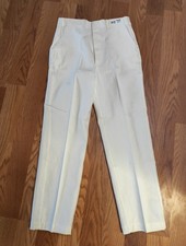 Vintage 50s 60s Work Pants Sanforized Button Fly NOS Cotton Fashion Seal Uniform