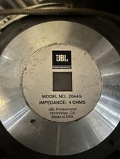 JBL Professional 2044G 18โ Woofer Speaker Driver 4 Ohm Made in USA