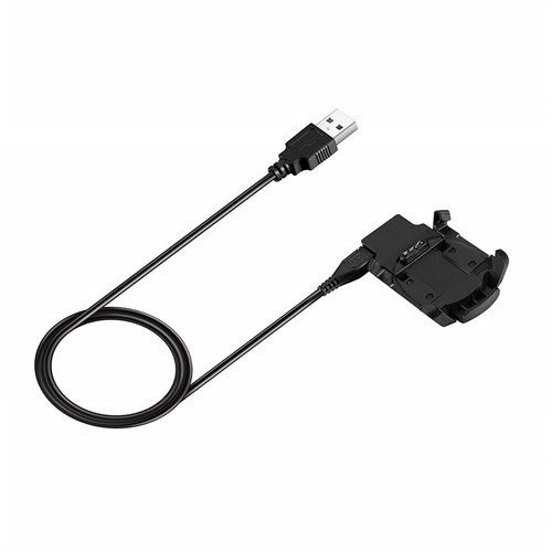 USB Cable Data Charging Charger Cradle Dock For Garmin Descent MK1 - Photo 2 sur 3