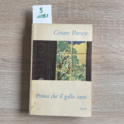 PRIMA CHE IL GALLO CANTI Cesare Pavese EINAUDI 1954