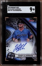 2024 Bowman's Best - Kemp Alderman #B24-KA Auto (AU, RC) - SGC 9