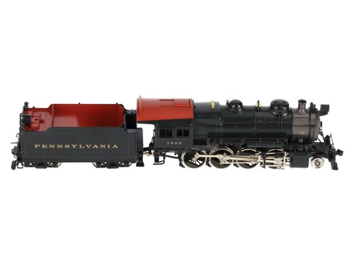 Key Imports HO BRASS PRR H-10 2-8-0 Steam Loco/Tender w/o Stocker #7009 LN/Box - Picture 5 of 12