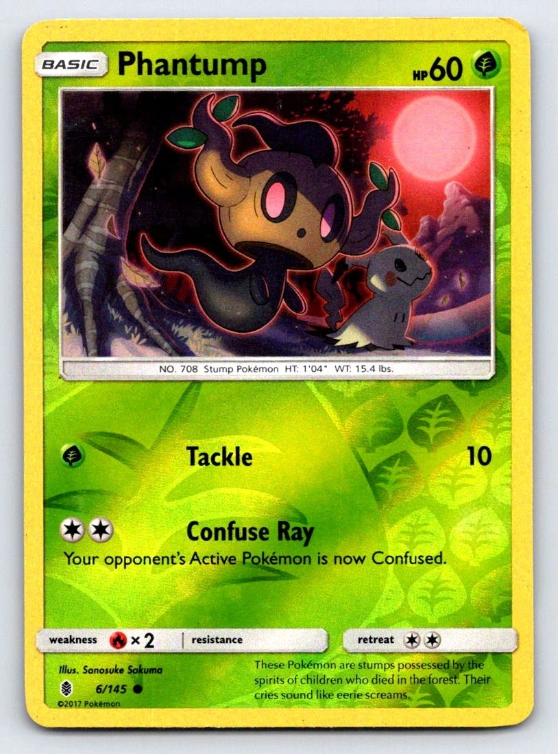 pokemon phantump card Phantump Pokémon TCG Cards for sale