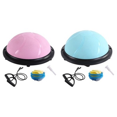 Balance Ball Halb Gymnastikball Vielseitig Anti Rutsch Basis Ganzkörpertraining für