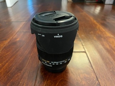 Sigma DC 18-200mm f/3.5-6.3 HSM OS AF DC Lens For Nikon