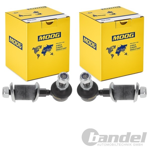 2X Moog Koppelstangen Stabi Strebe Vorne Links+Rechts Passend FüR Nissan Almera-image
