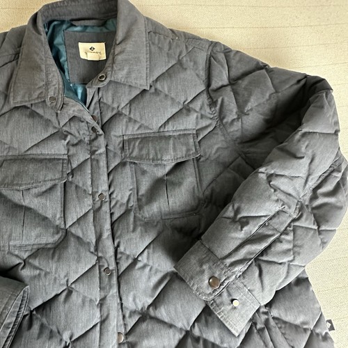 Sperry Men Quilted Gray Jacket Thinsulate - Picture 3 of 11
