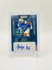 2024 Panini Prizm Draft Picks Grayson Murphy Sensational Signatures Rookie Auto