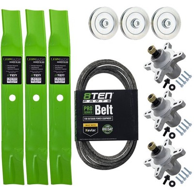 8TEN Blade Spindle Belt Kit for Exmark Quest E-Series 50-Inch 115-5059-03