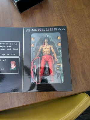 NECA Rambo NES 8-bit Action Figure 