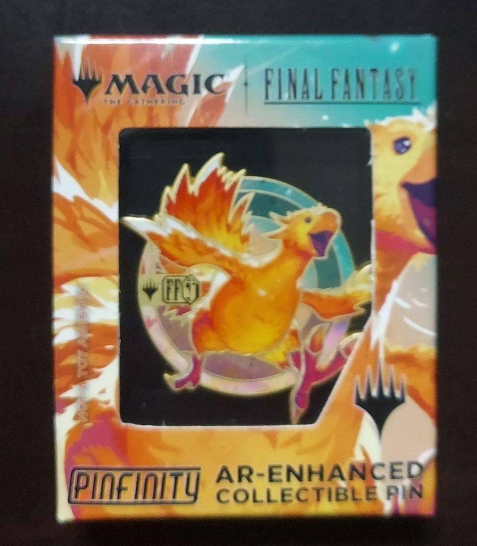 MTG Pinfinity Final Fantasy Exclusive Ar Enhanced Pin Badge