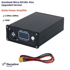 Upgraded HamGeek Micro PA100 Plus 100W HF QRP SW Radio Amplifier 3.5-30MHz -new