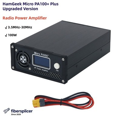 Upgraded HamGeek Micro PA100+ Plus 100W HF QRP SW Radio Amplifier 3.5-30MHz -new